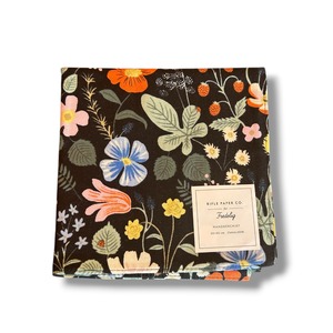 Handkerchief-Strawberry Feild【Rifle paper.co】ハンカチクロスbyライフルペーパー