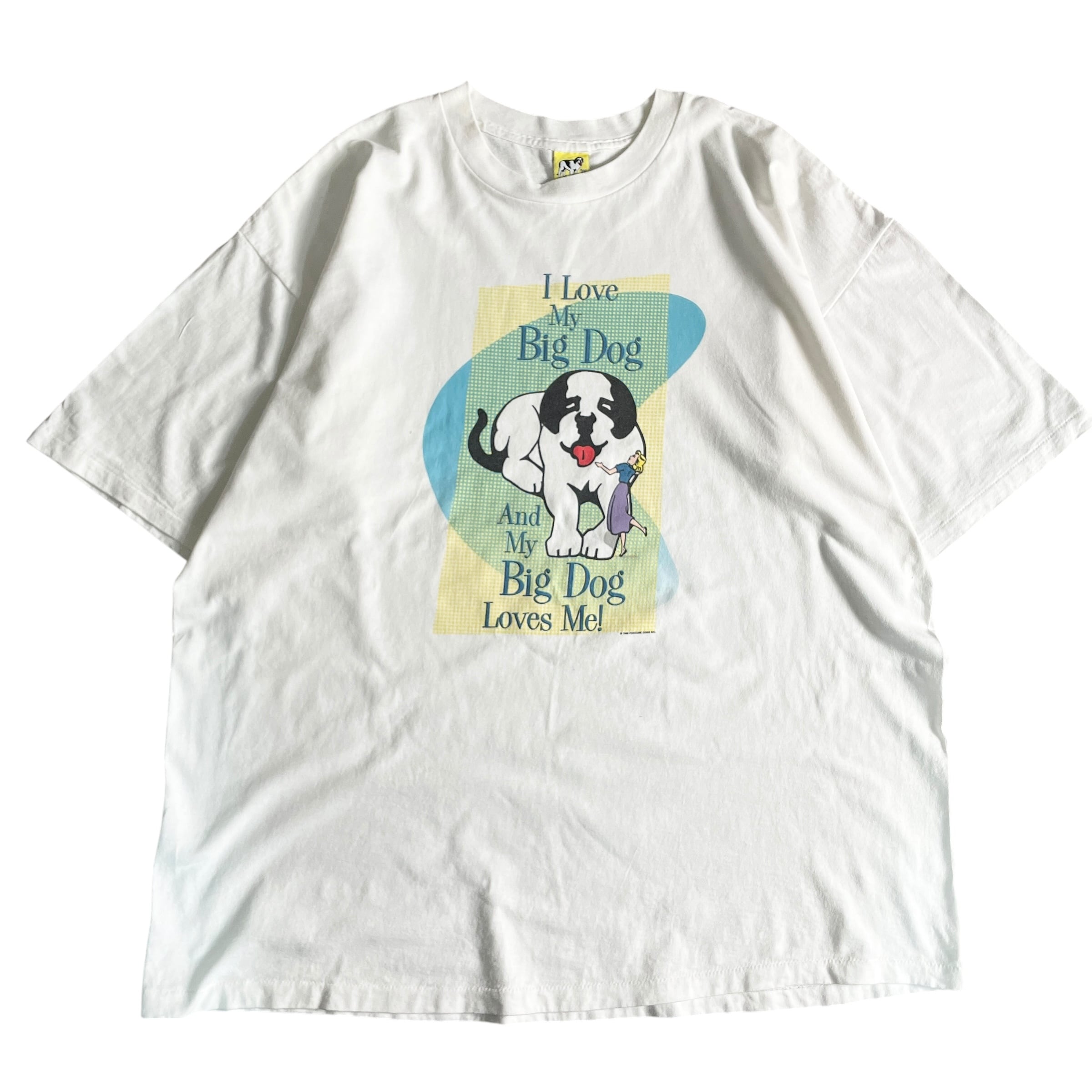 90s USA製 BIG DOG 犬 ビッグサイズvintage T-shirt