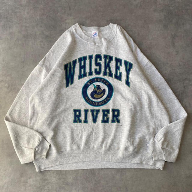 ジャージーズ スウェット 古着 90s USA製 2XL グレー 12793