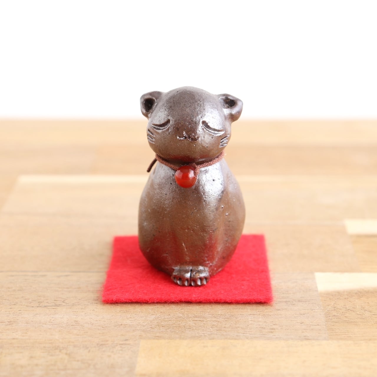備前焼動物 彫刻・オブジェ 備前焼 狛犬 獅子 縁起物 H72909037