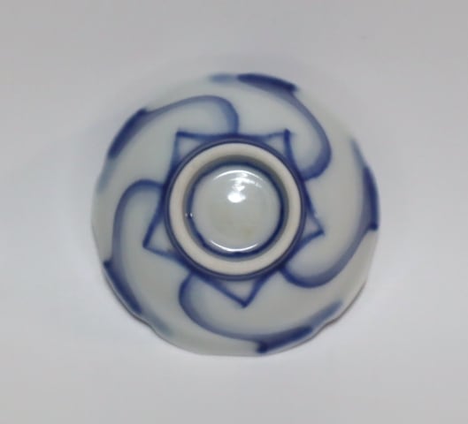 永楽善五郎造 染付捻酒盃 20客 | 賢祥堂 うつわ店