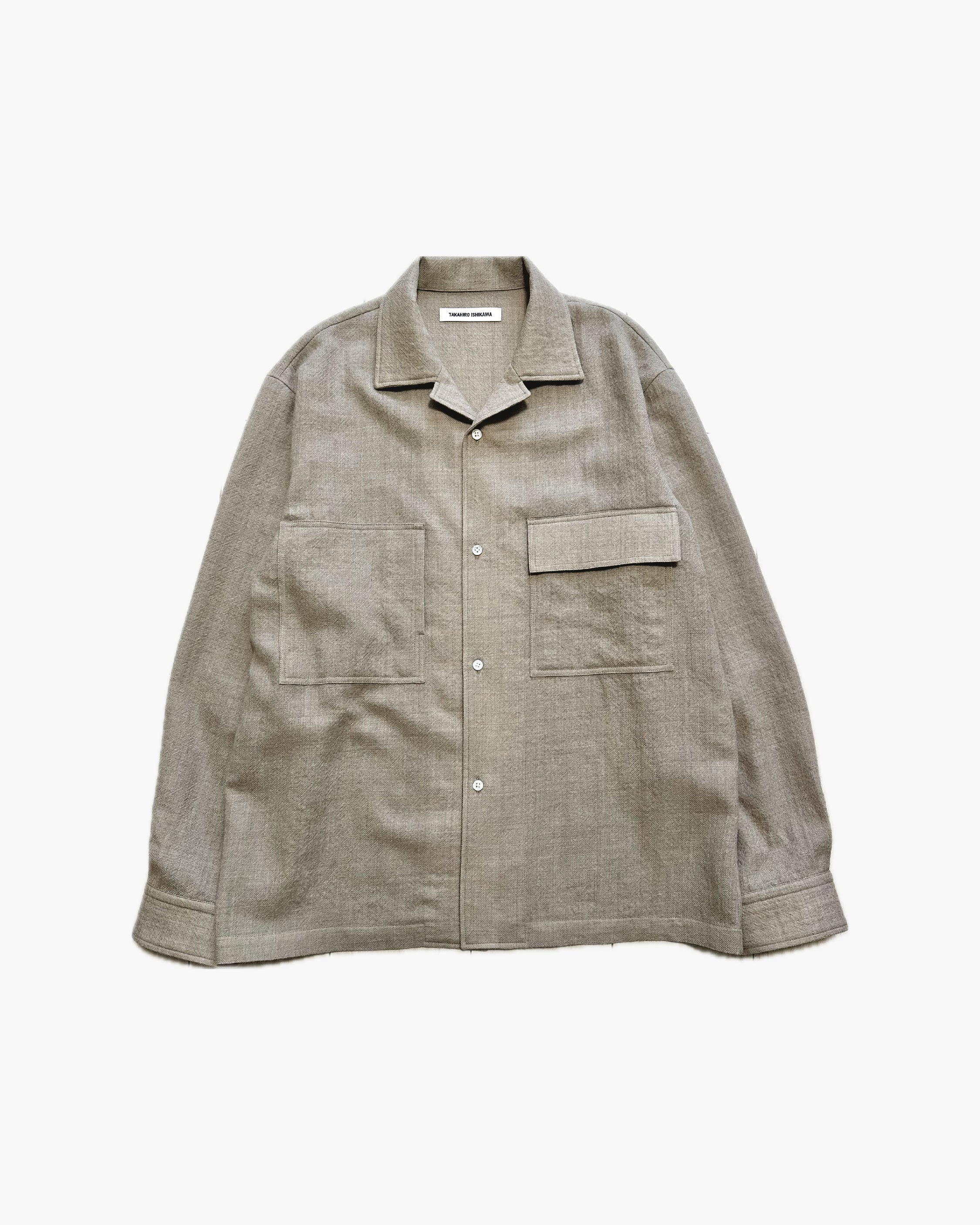 たかひろ購入ページ Placket cotton shirt | TAKAHIRO ISHIKAWA
