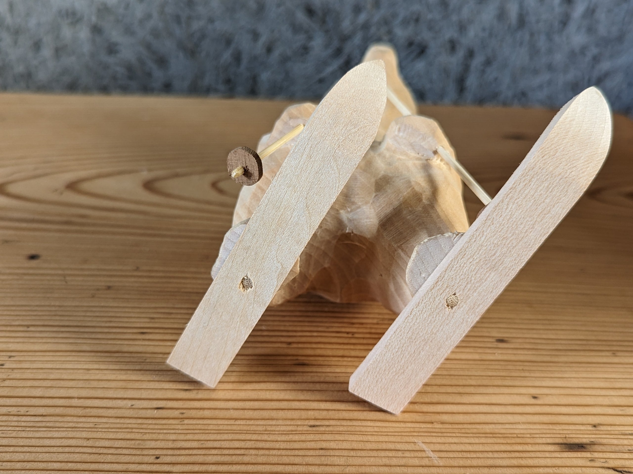 川口直人 ボーゲン熊 #1 | 木彫りの熊 | inoya | Basic Life Store