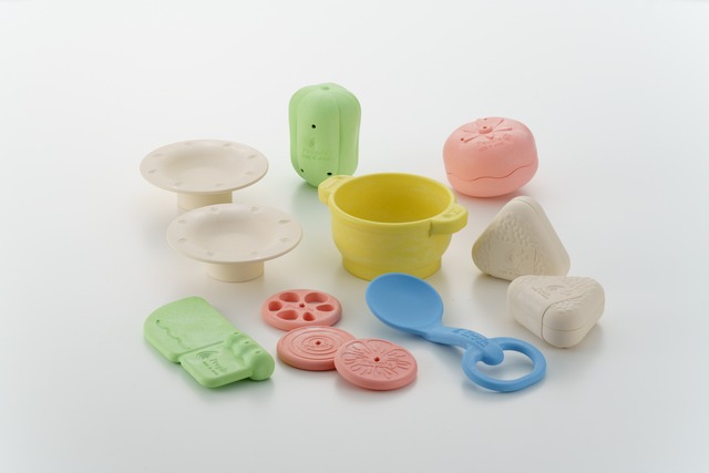 お米のままごとセット南魚沼市限定版 純国産 バイオマスレジン 公式