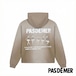 【PAS DE MER/パドゥメ】BALLET HOODY パーカー / LIGHT BROWN / AW26-14464