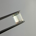 グラデーションカラートルマリン エメラルドカット 7.1x5.7x4.9mm, 1.65ct, モザンビーク産