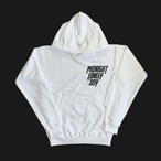 LOGO HOODIE "WHITE" for kids
