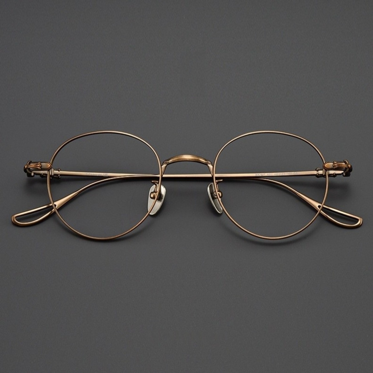 Titanium Plating Glasses -round- / チタン プレーティング メガネ -ラウンド-