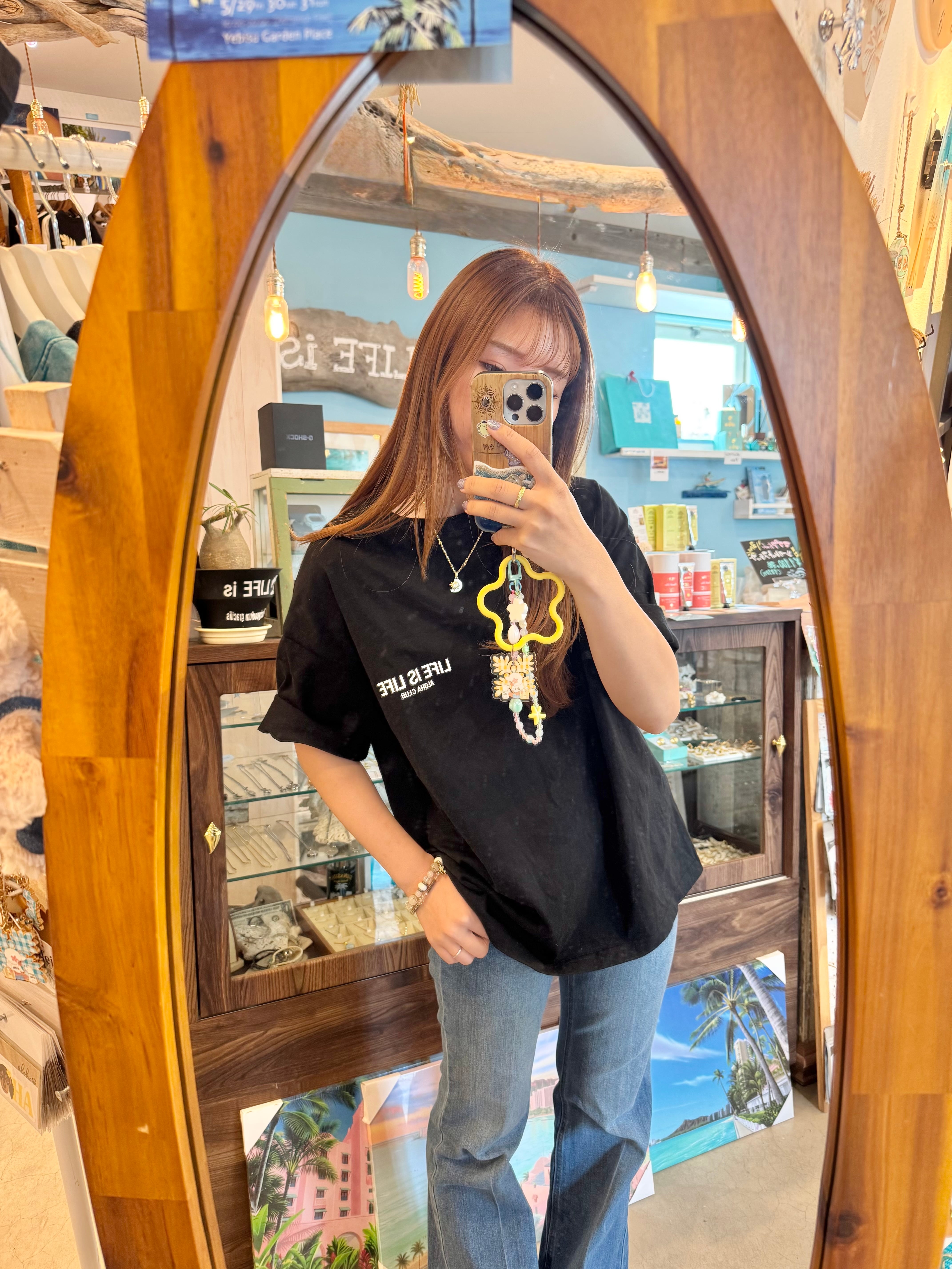 LIFE isオリジナル ラバーロゴTシャツ ¥6,990+tax