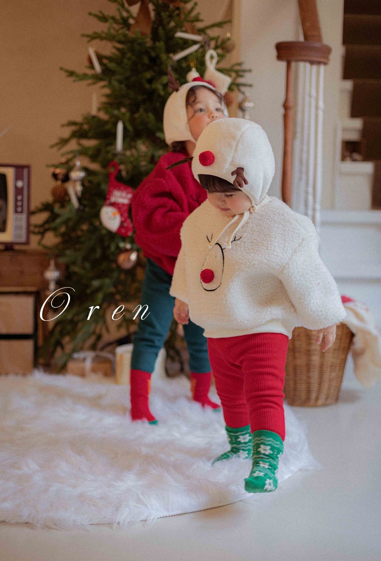 Oren X-mas［取寄］ hoho 起毛 leggings