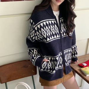 nordic zip-up jacket J00131