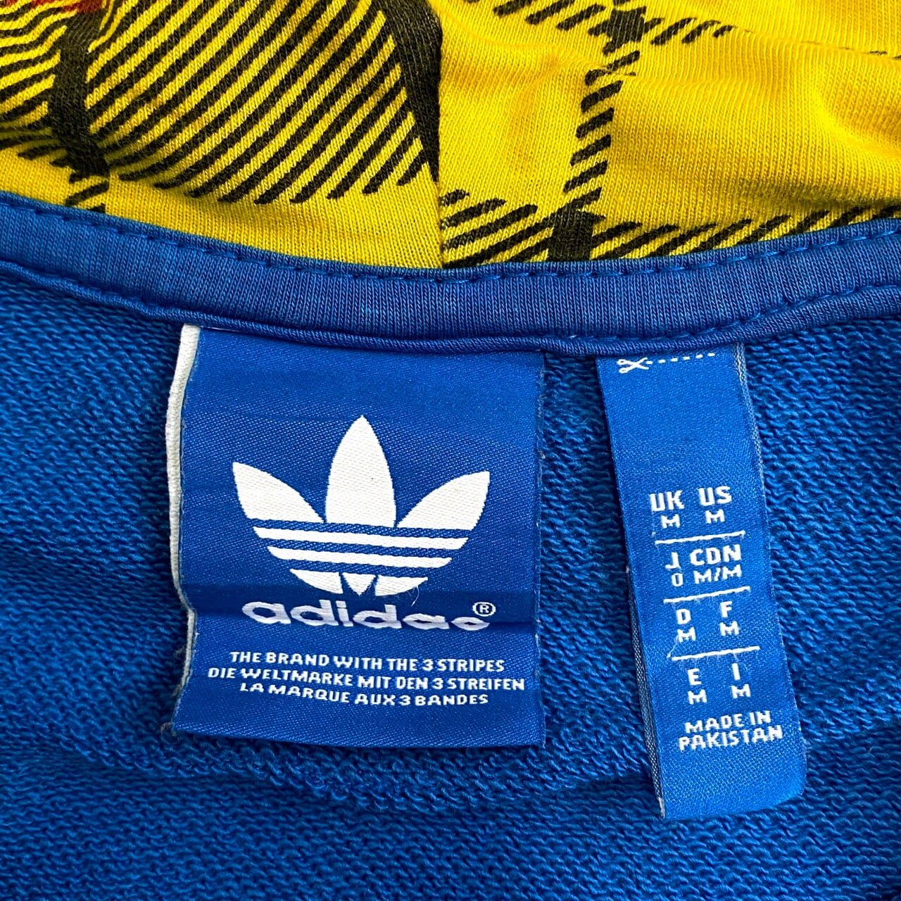 adidas アディダス トレフォイルロゴ バックプリント フルジップ