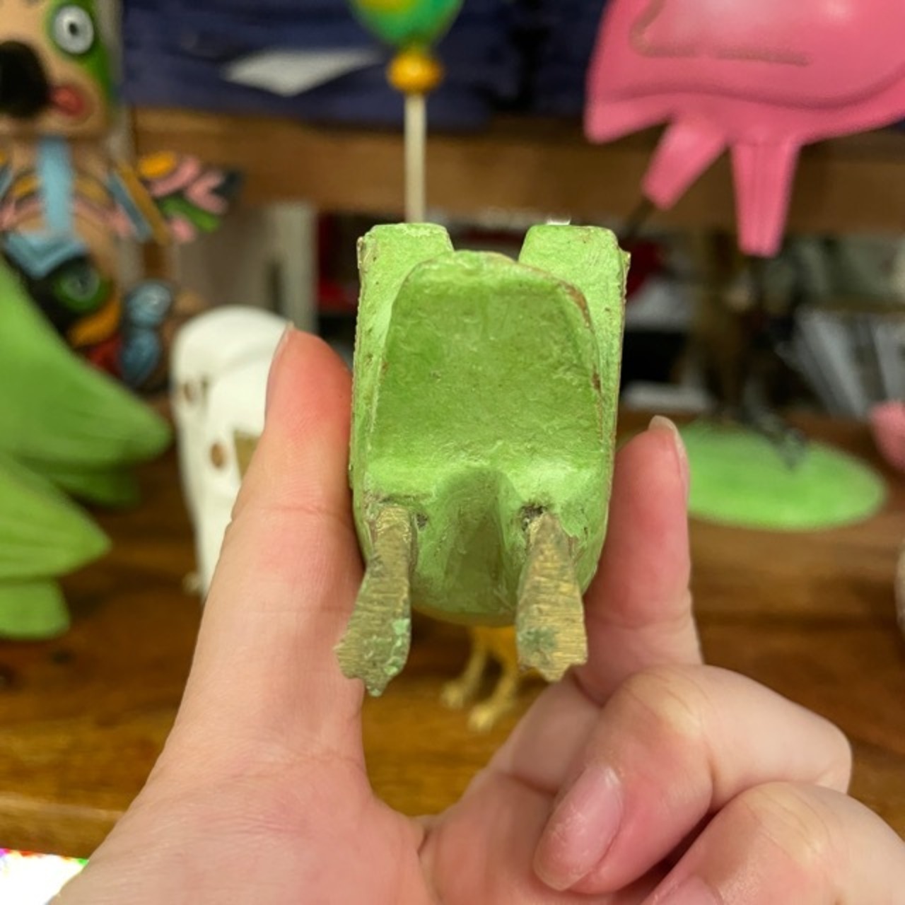 India mango wood owl objet small 3color / インド マンゴーウッド ふくろう オブジェ Sサイズ 全3色 フクロウ 梟 置物 ハンドメイド ナチュラル  天然木 かわいい 動物モチーフ プレゼント ギフト インテリア 雑貨