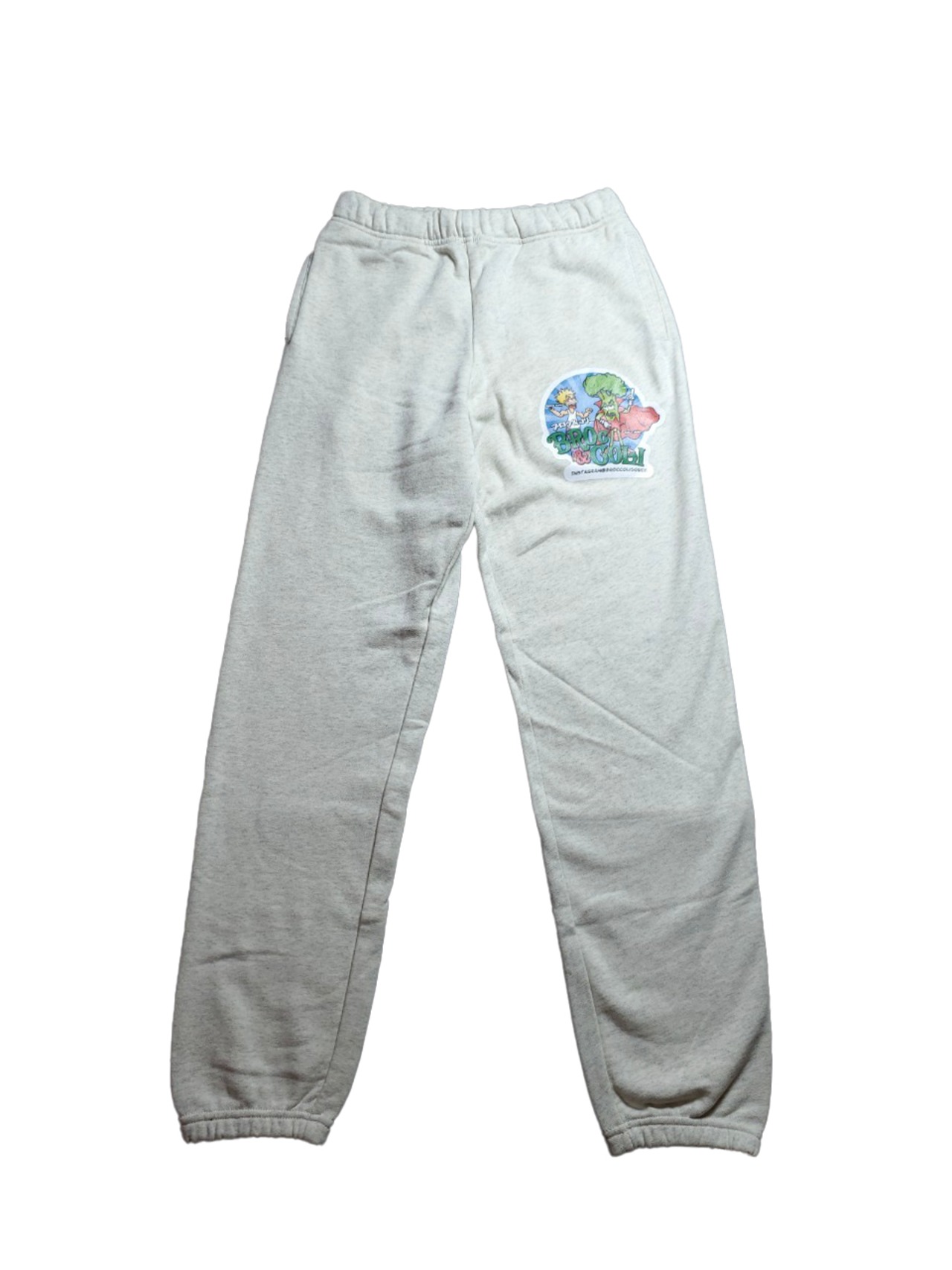 BROC&COLI 子供用・ライトグレー・スウェットパンツ