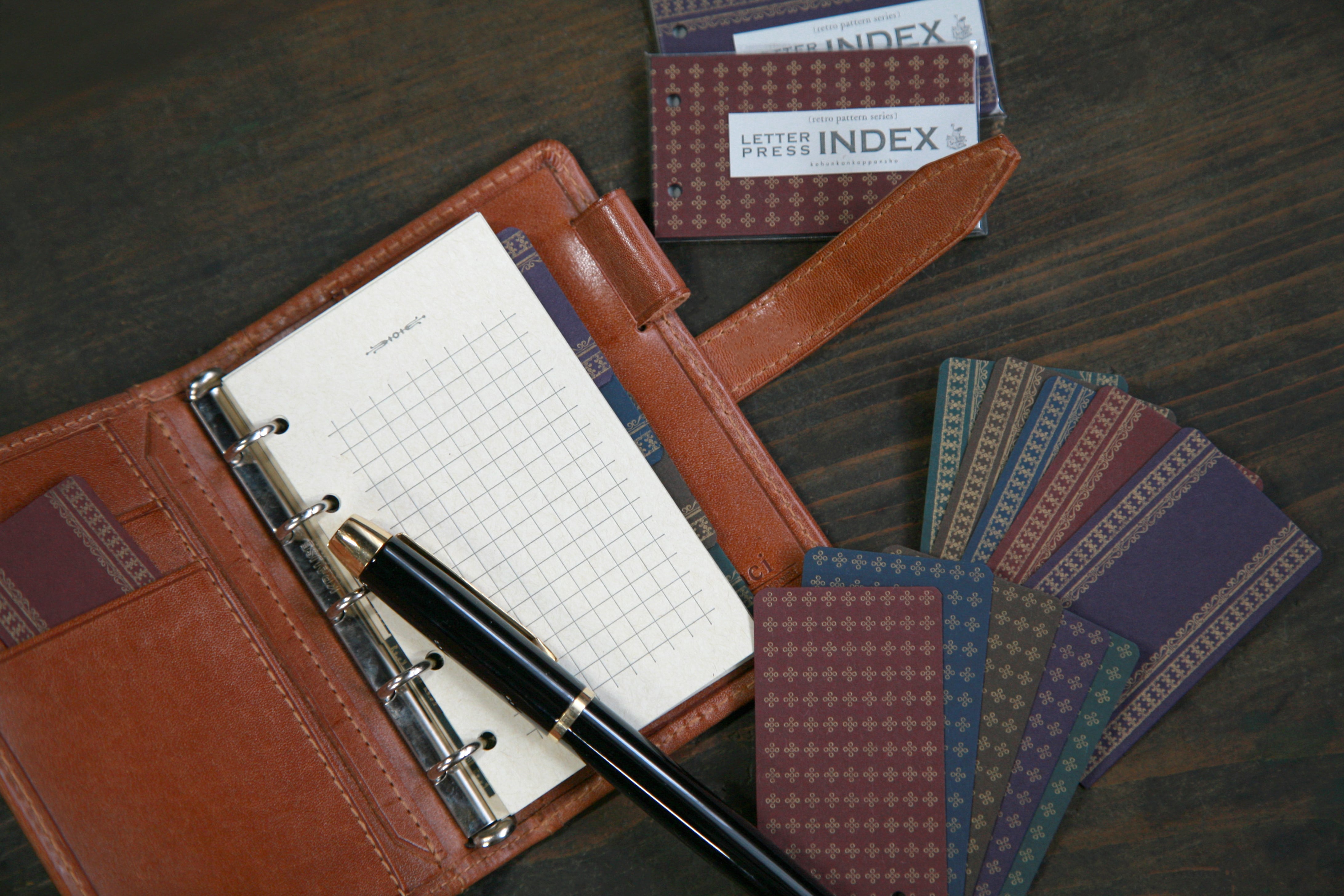 LETTER PRESS INDEX (MICRO5） 〔retro pattern series〕 | 廣運舘活版所