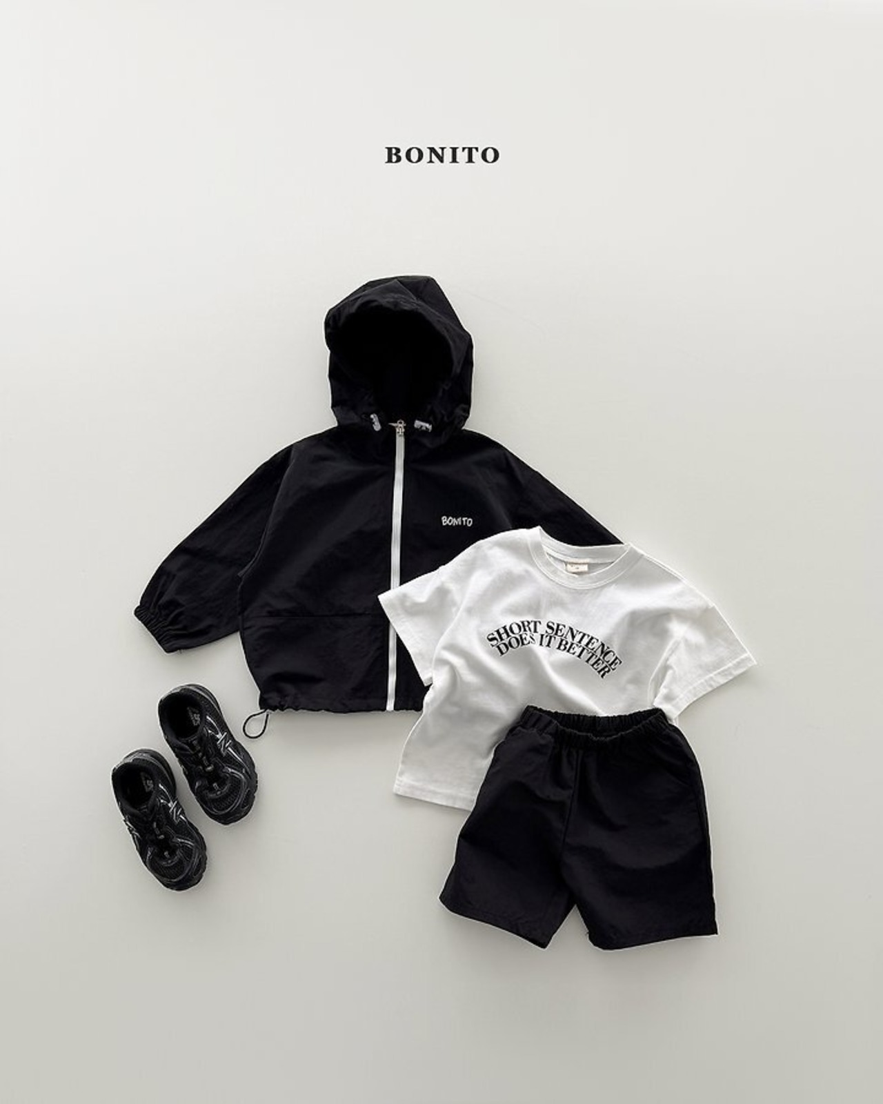 【取寄/韓国直送】BONITO 26/SM  センテンススリーブTシャツ｜夏服｜韓国子供服