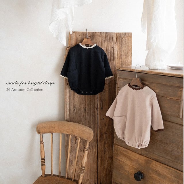 B709【即納】latte romper