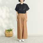 【春夏】コットンスラブワイドパンツ
