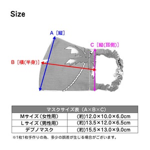 business or parttyに活躍 【THE SUIT MASK】マスクケース付 オーダーメイドマスク (NK50003-B)　※全国発送無料