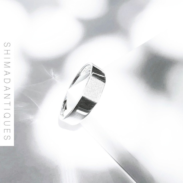 Signet Ring Ⅱ・Medium／Silver925