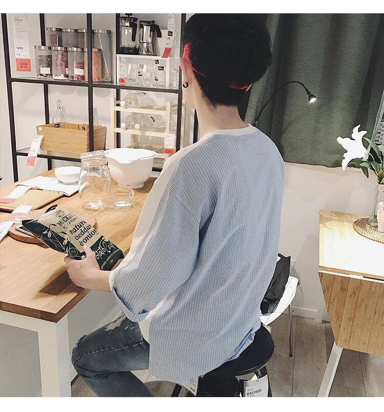 全2色 Tシャツ カットソー シャツ カジュアル おしゃれ 七分袖