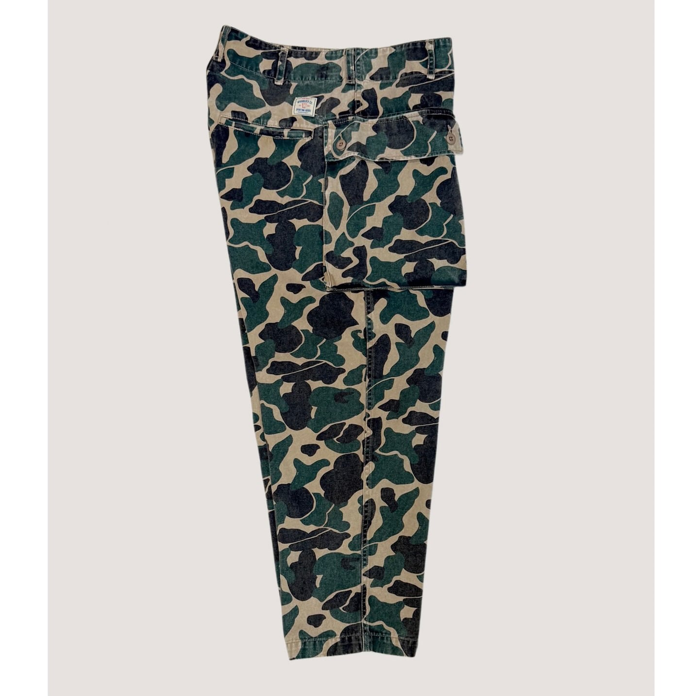 WOODBLOCK】 W-44 HERRINGBONE CARGO PANTS (D.H.Camo) | 火ノ鳥