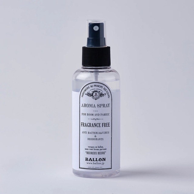 【BALLON】ルーム＆ファブリック用アロマスプレー150ml 無香料 -FRAGRANCE FREE-