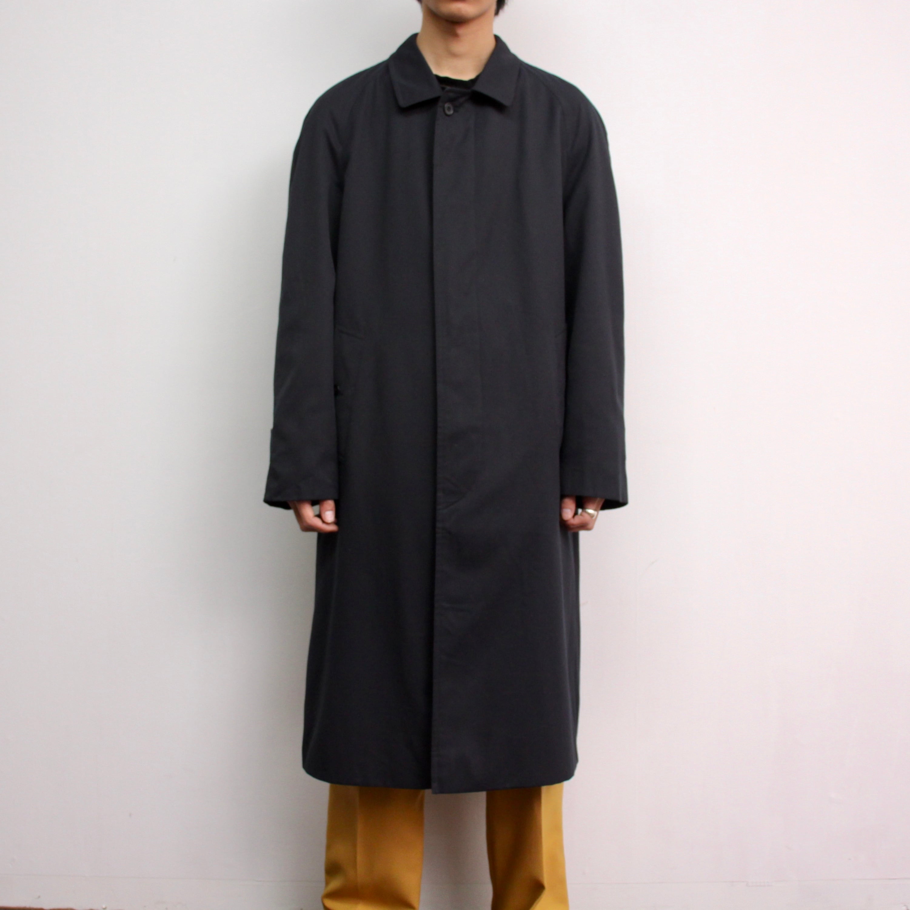 0123. 1990's spain burberrys navy coat 90s 90年代 バーバリー