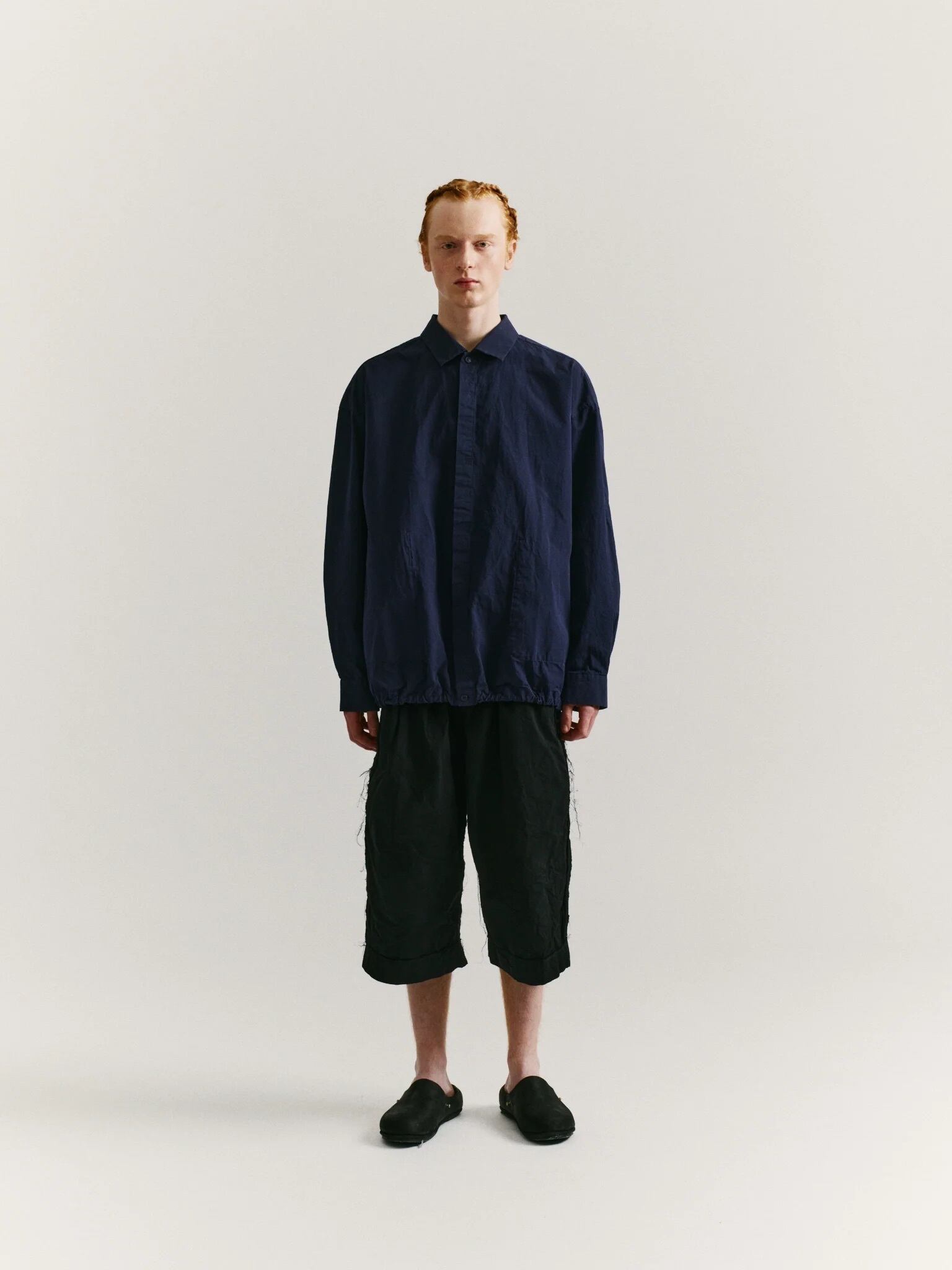 CASEY CASEY VOLT SHIRT NAVY 24HC271 | BEST PACKING STORE