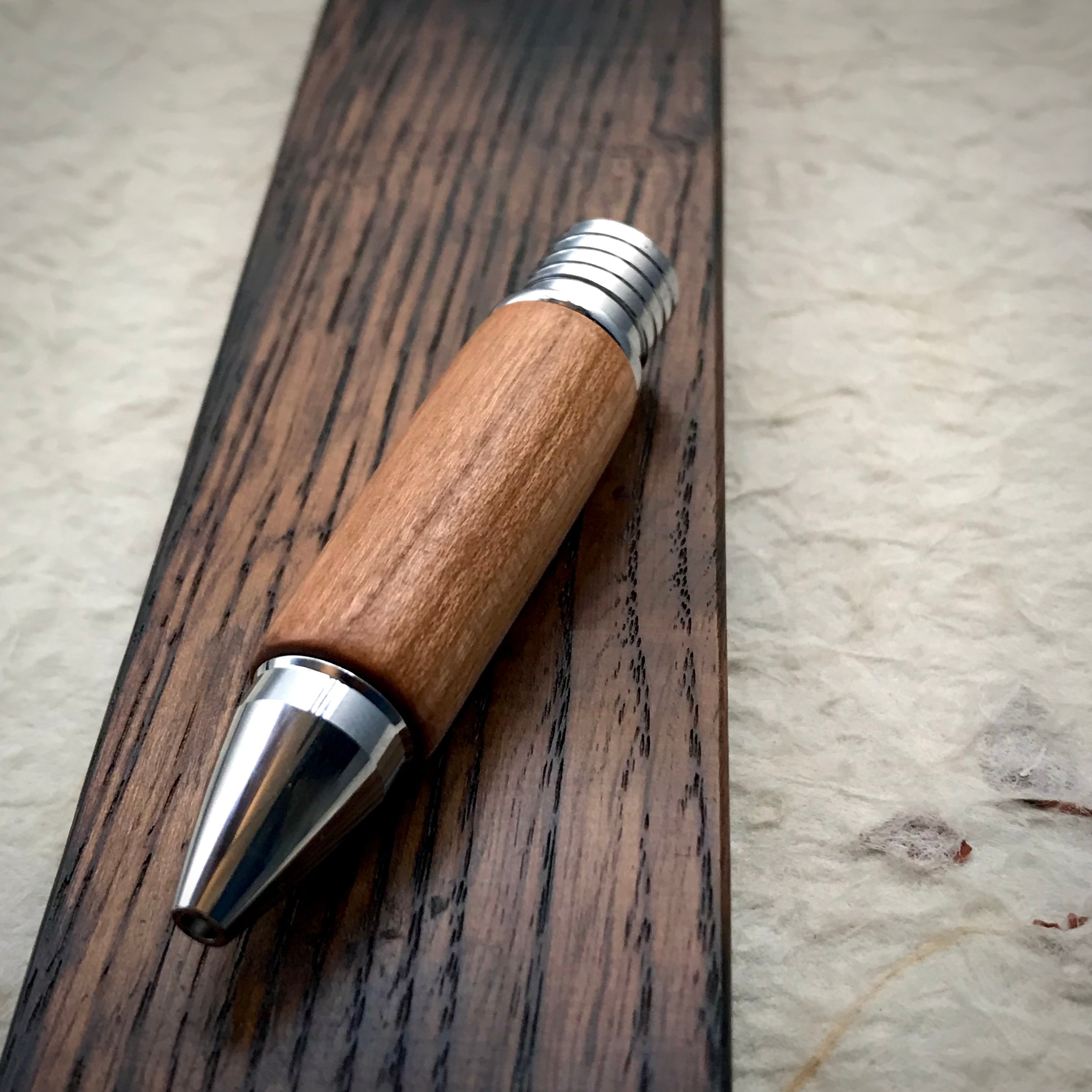 槙 木軸グリップ ジェットストリーム4&1 カスタムグリップ 亜麻仁油+