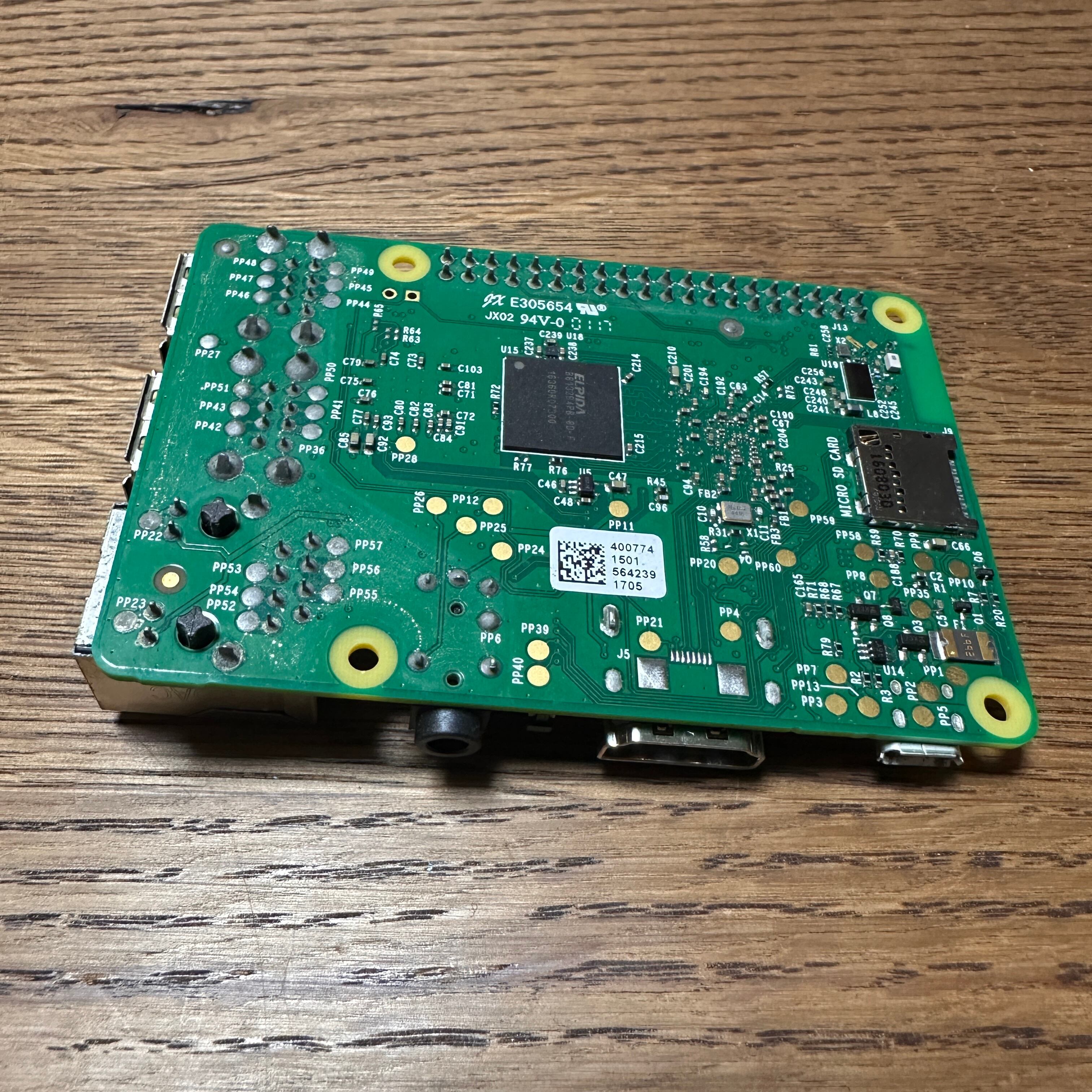 中古】Raspberry Pi 3 Model B V1.2 ＋SDカード | arduinoパーツ専門店