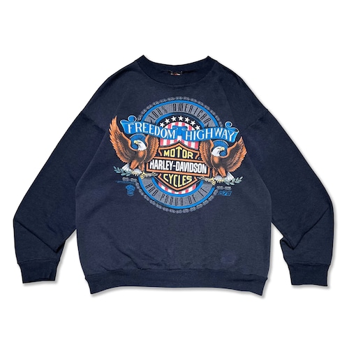 HARLEY-DAVIDSON 1990 Vintage Sweat Shirt HARLEY-DAVIDSON 1990 Vintage Sweat Shirt