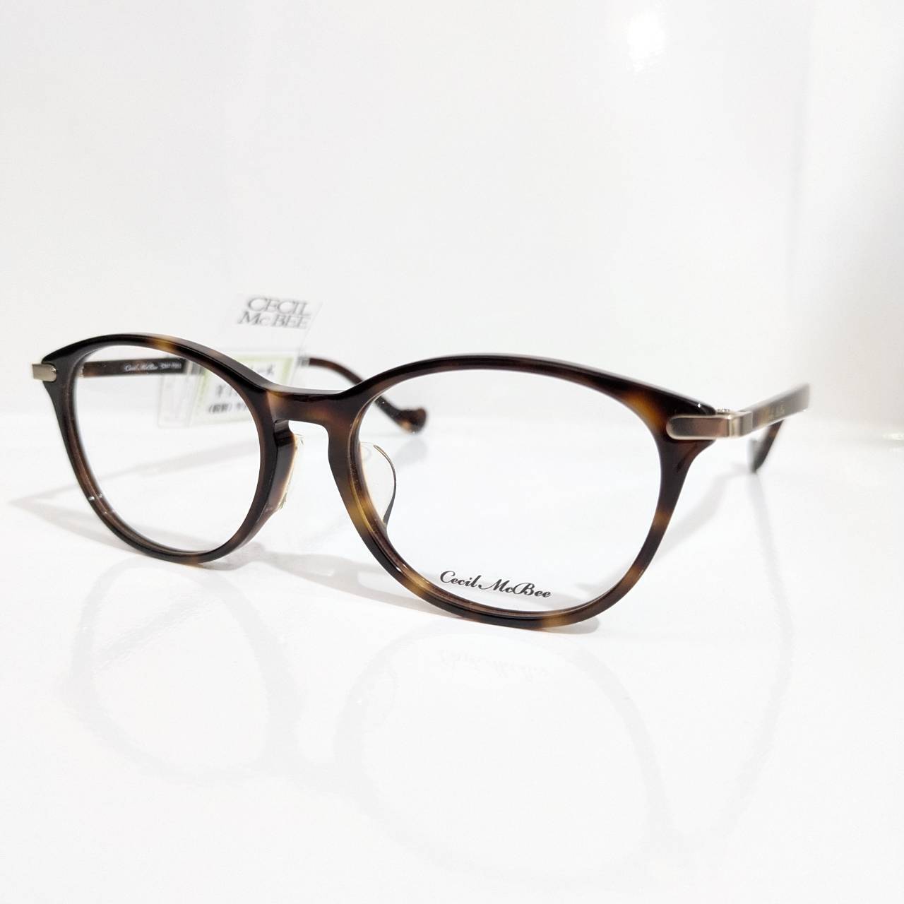 【CECIL McBEE】ボストンセルフレーム デミブラウン【取り置き】