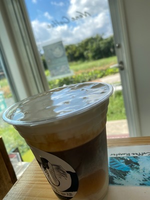 店頭でお渡し 　アイス豆乳カプチーノ（Cold）