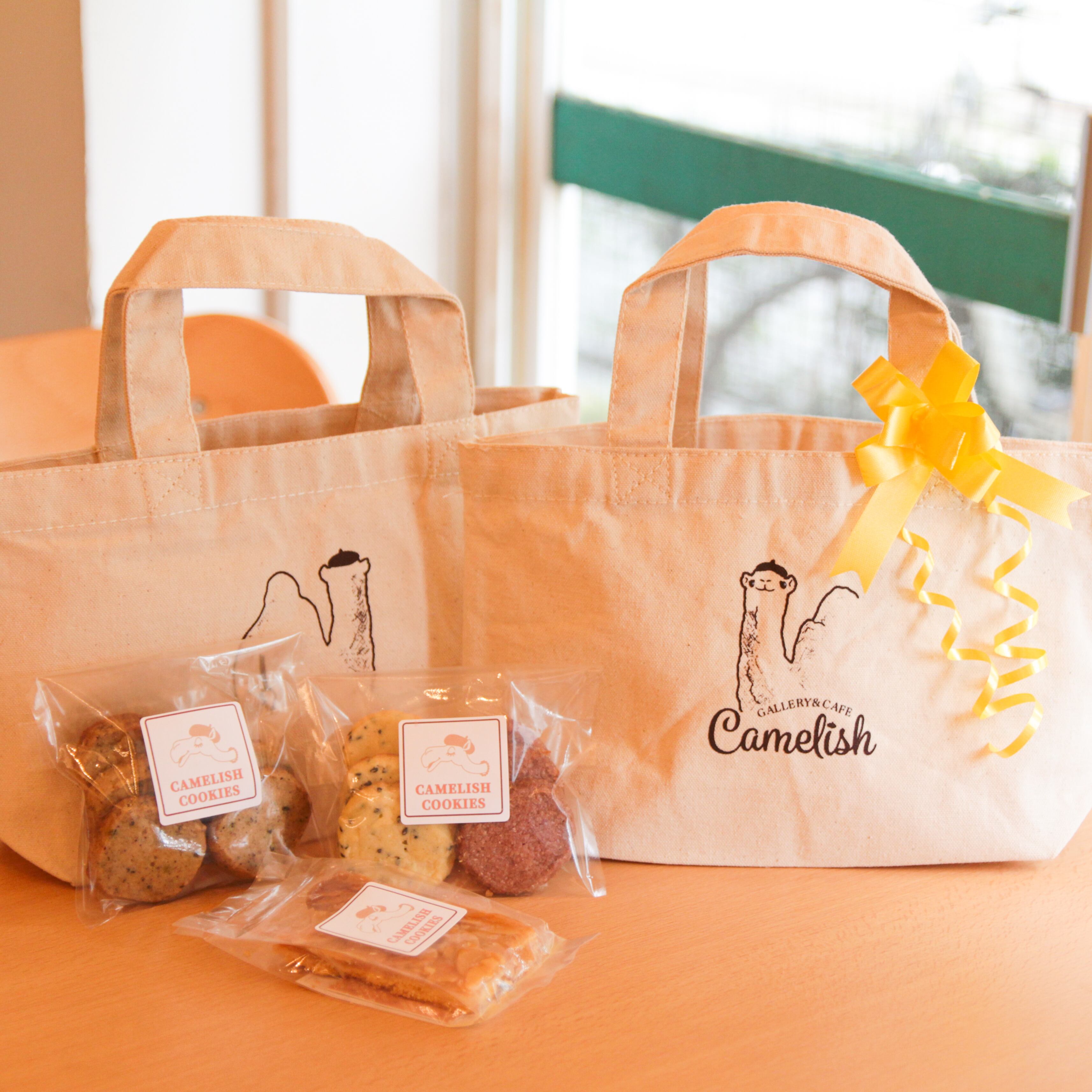 キャメルちゃんミニトートバッグと焼き菓子のセット | CAMELISH