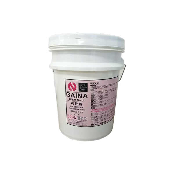 報告義務あり ガイナ 内装専用塗料 純白 N-95 14kg smd 1缶 GAINA 低臭タイプ