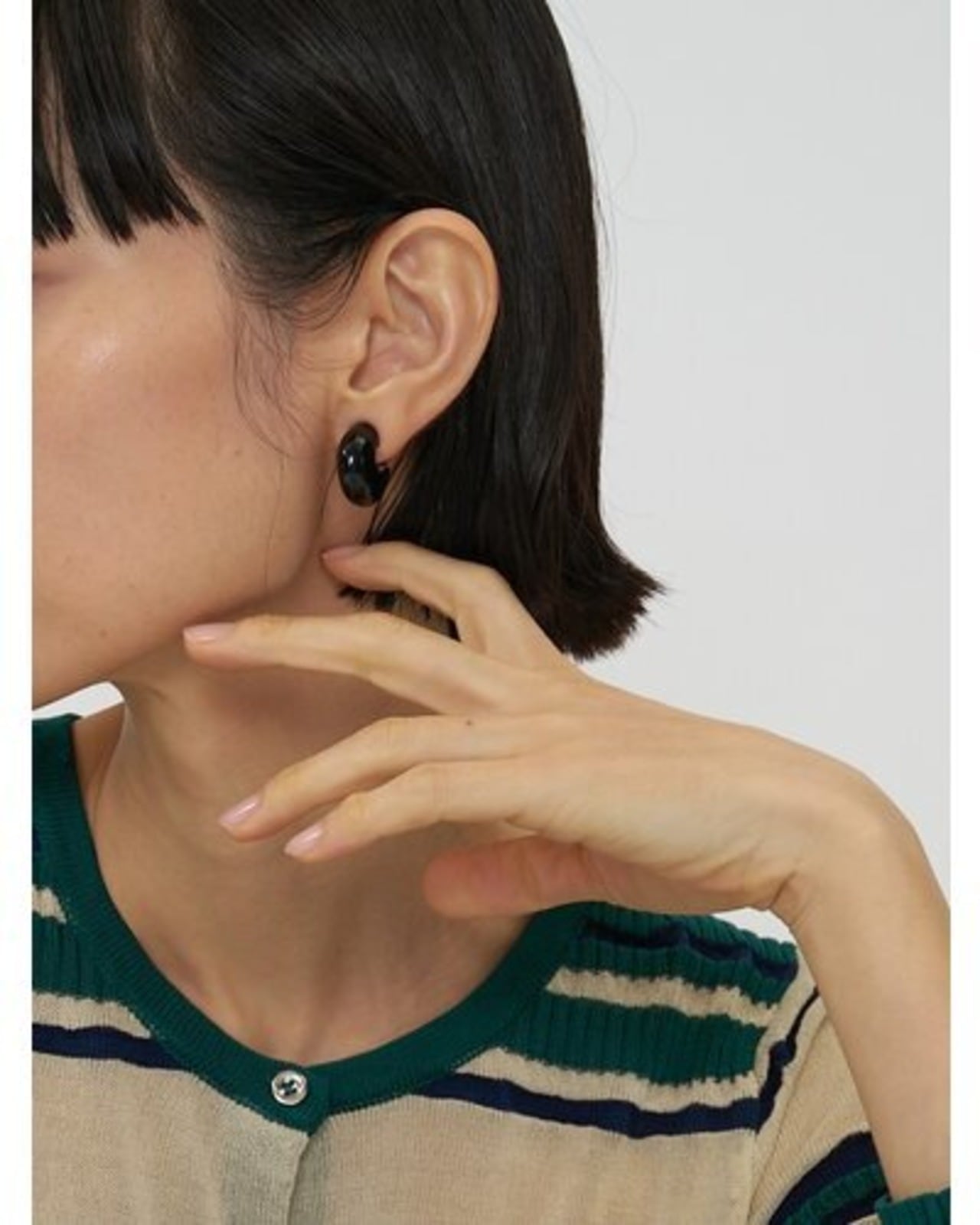 【CHIGNON】ミニエポフープピアス／イヤリング