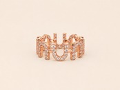 Rhythm Ring｜Pink Gold Plated