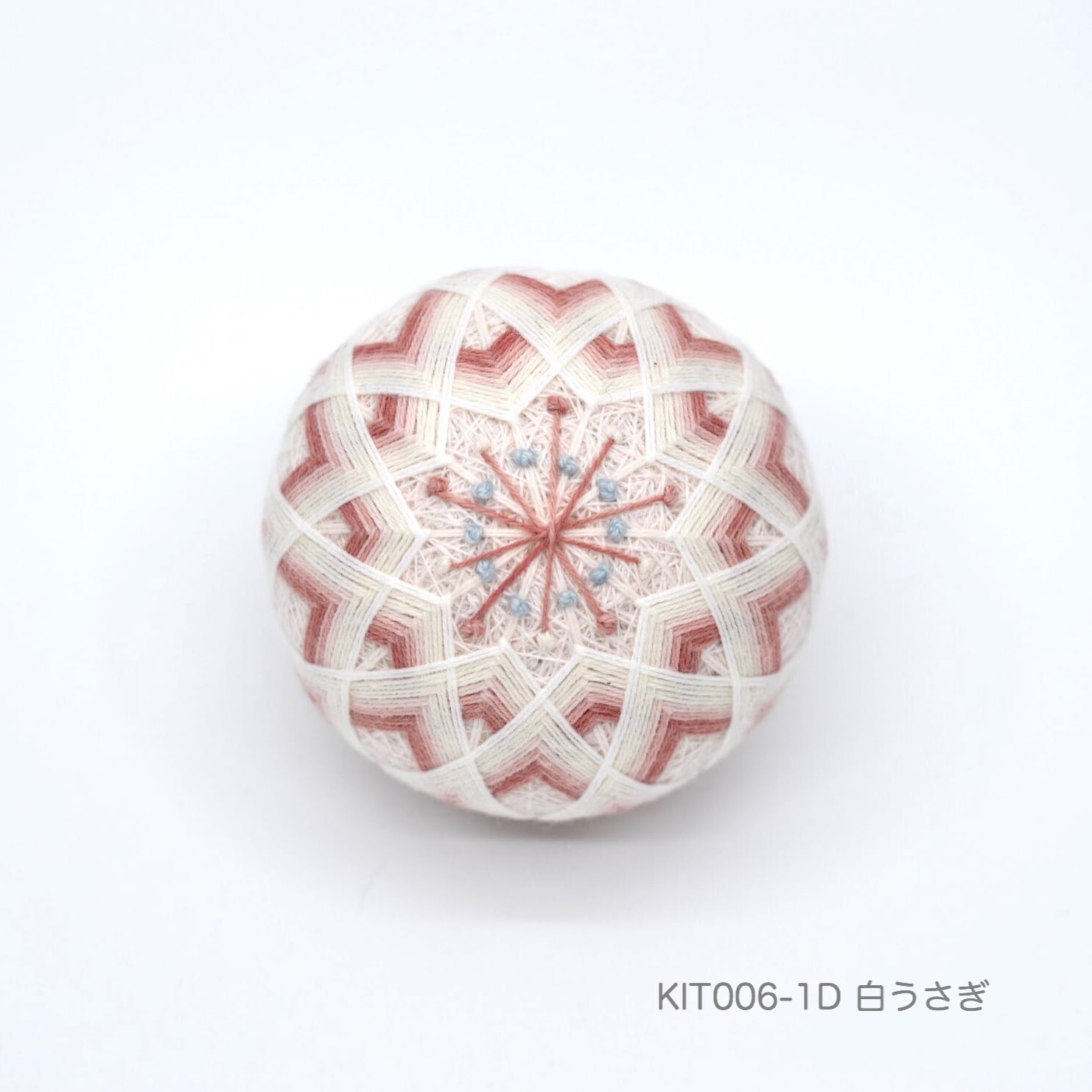 ◇動画付き◇手まりキット「ひな桜」（テキストあり）_KIT006-3 | 讃岐