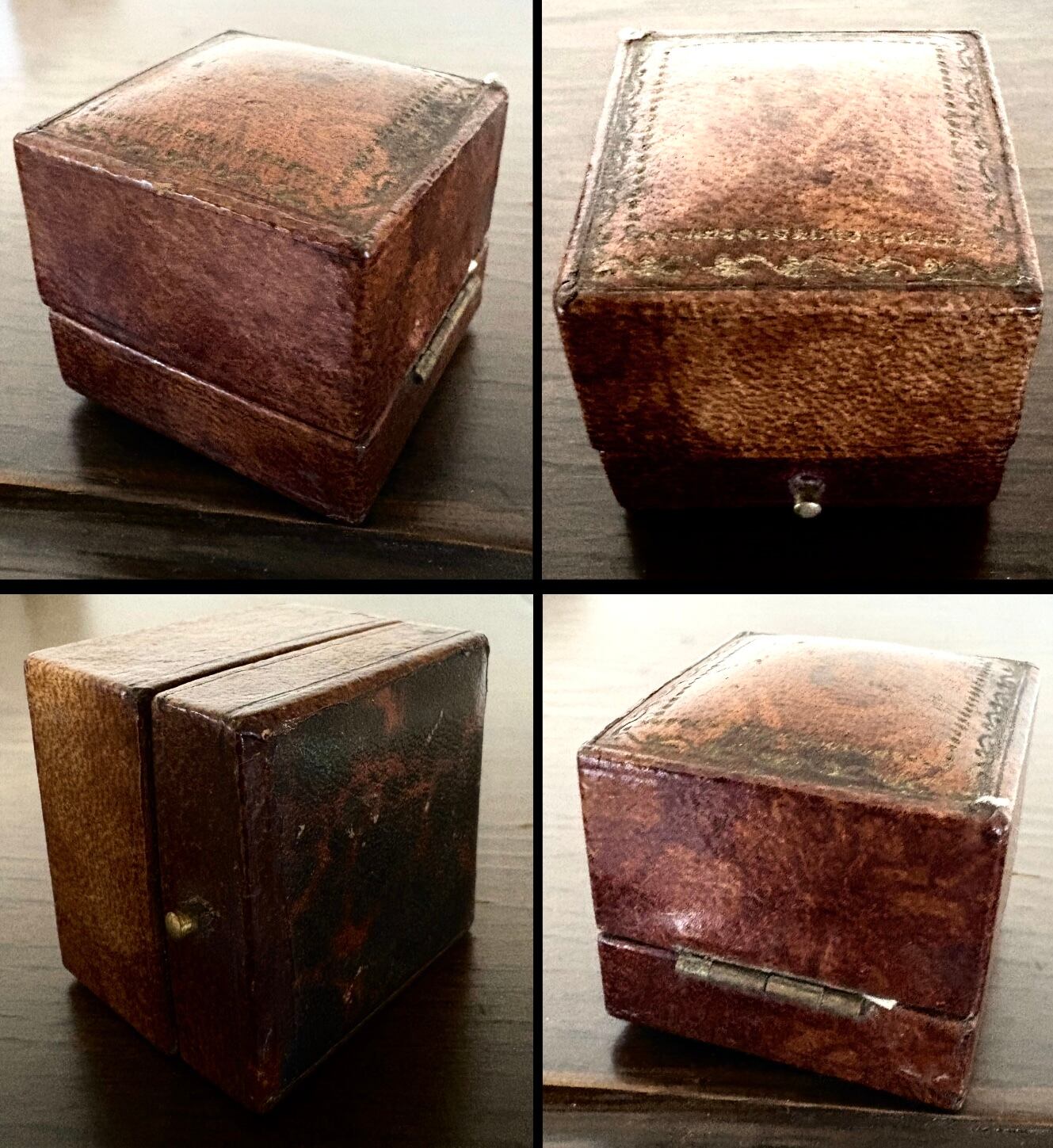 英国アンティーク ジュエリーボックス M. Jamieson of Kilmarnock