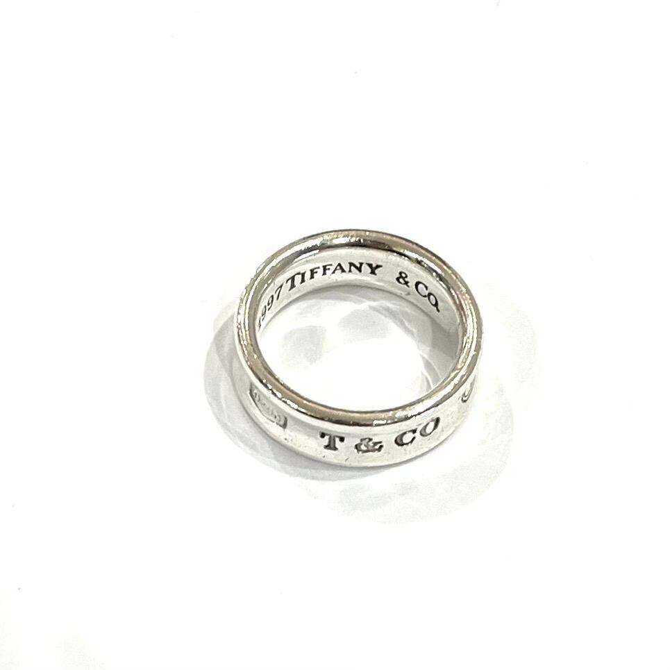 TIFFANY&CO】【15号】T2008 ナローデザインシルバーリング 15号