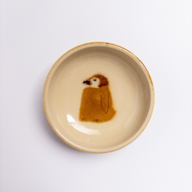 Small plate -Hay Fever Penguin (Watery eyes)-