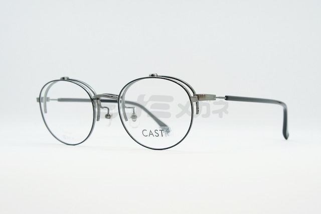 CAST 単式 跳ね上げ 3222 COL.4 ボストン メタル 丸メガネ キャスト 正規品-2枚目