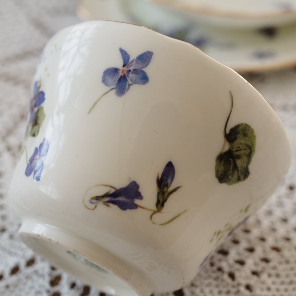 訳あり英国ハマースレイ ヴィクトリアンバイオレット 大きいサイズ