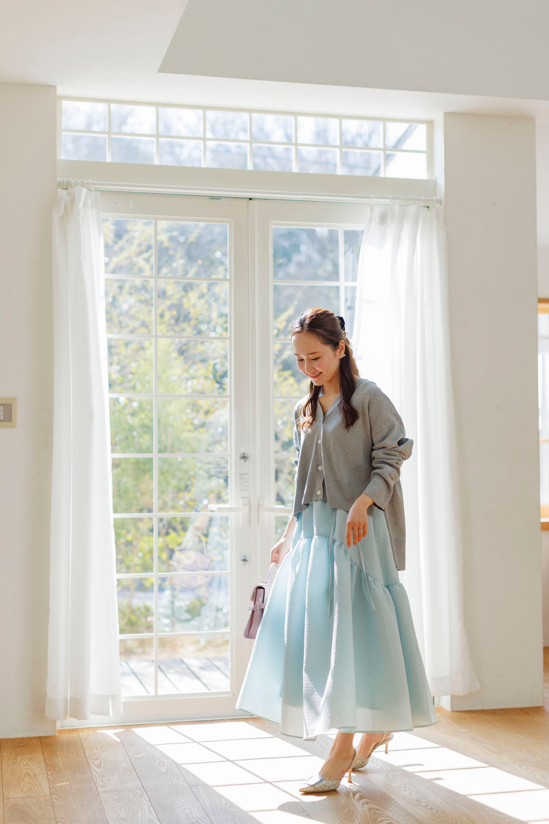 Jacquard skirt | Bluelea