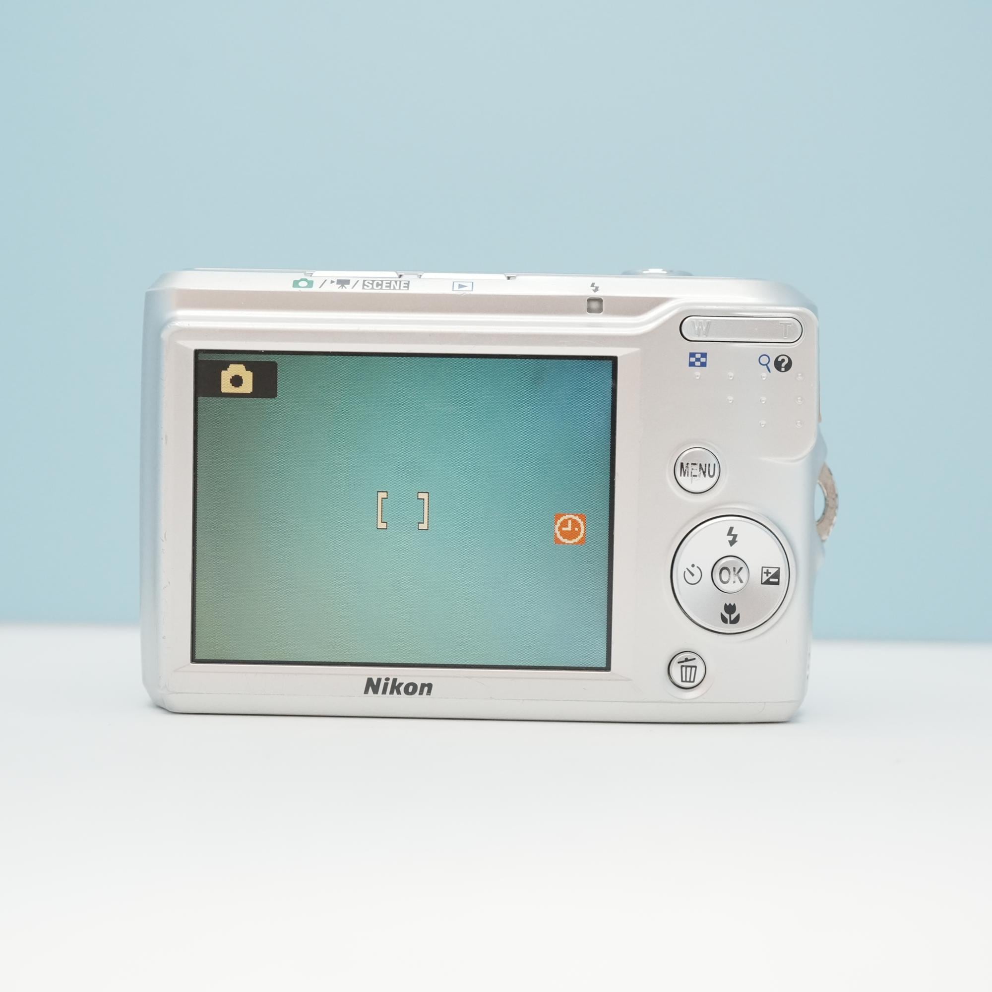Nikon COOLPIX L16 デジカメ スマホ転送OK フルセット シロクマカメラ