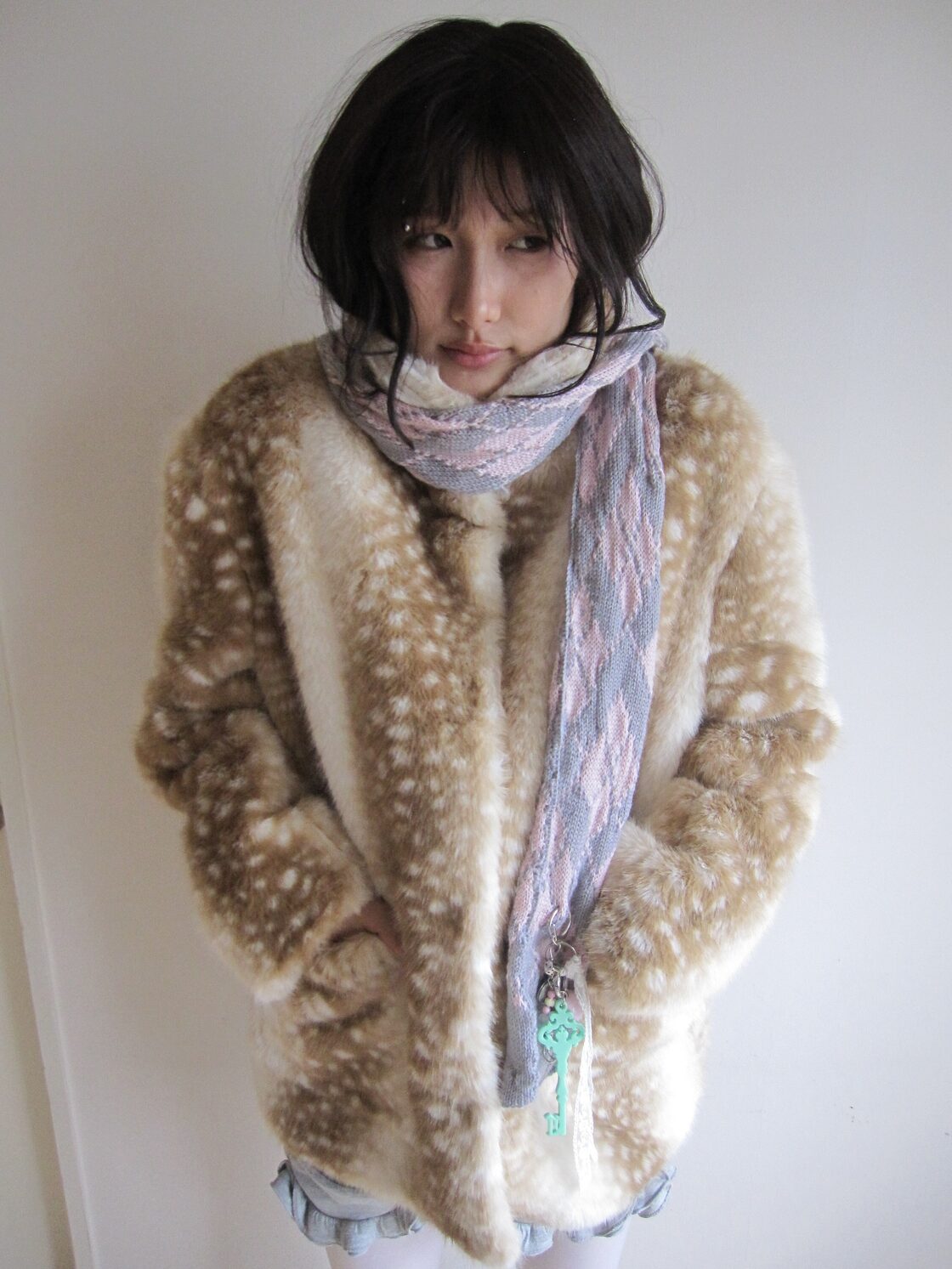 Bambi Fur Jacket beige | PAY ID