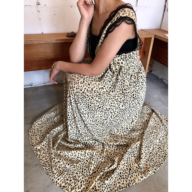 LEOPARD LONG DRESS