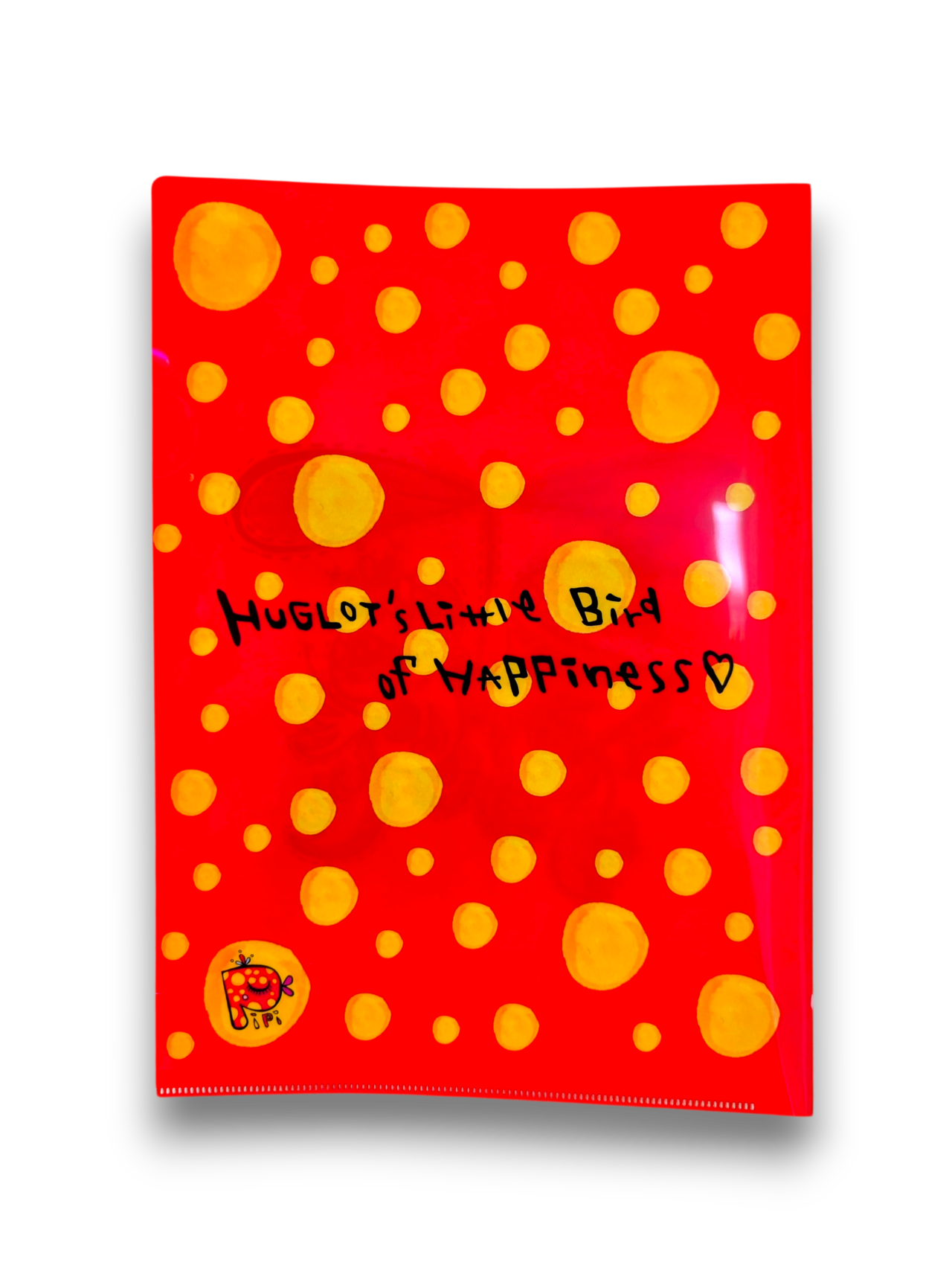 pipiクリアファイル A4サイズ  HUGLOTとりちゃん