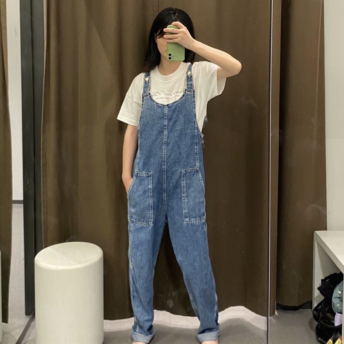 Ω ブルージーンズ オーバーオール Ω アイドル ジャケット ブルゾン T